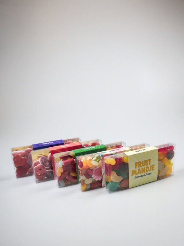 Snoep blister met gemengde snoepjes