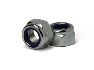 Borgmoeren klasse 8 elektrolytisch verzinkt DIN985 met metrische schroefdraad