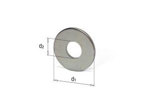 Carrosseriering elektrolytisch verzinkt DIN9021 met maatvoering